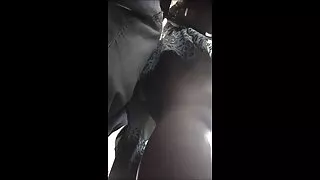 سخيف اثنين من الفتيات الجميلات في جوارب. سكسي فلم